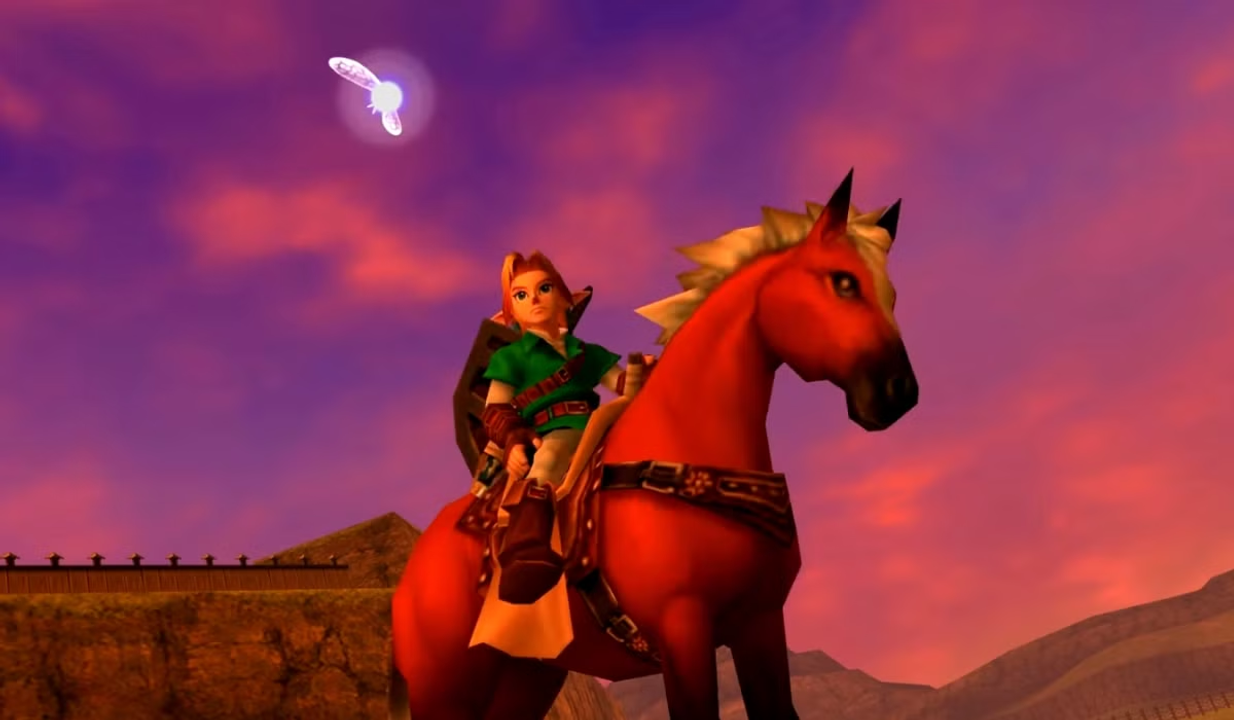 Link và Epona thoát khỏi Trang trại Lon Lon