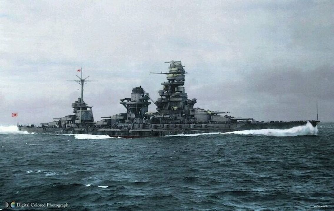 Thiết giáp hạm Ise sau đợt hiện đại hoá trong năm 1934 - 1937