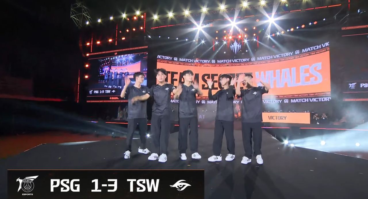 Team Secret Whales đánh bại PSG Talon, giành lấy vị trí top 2 LCP