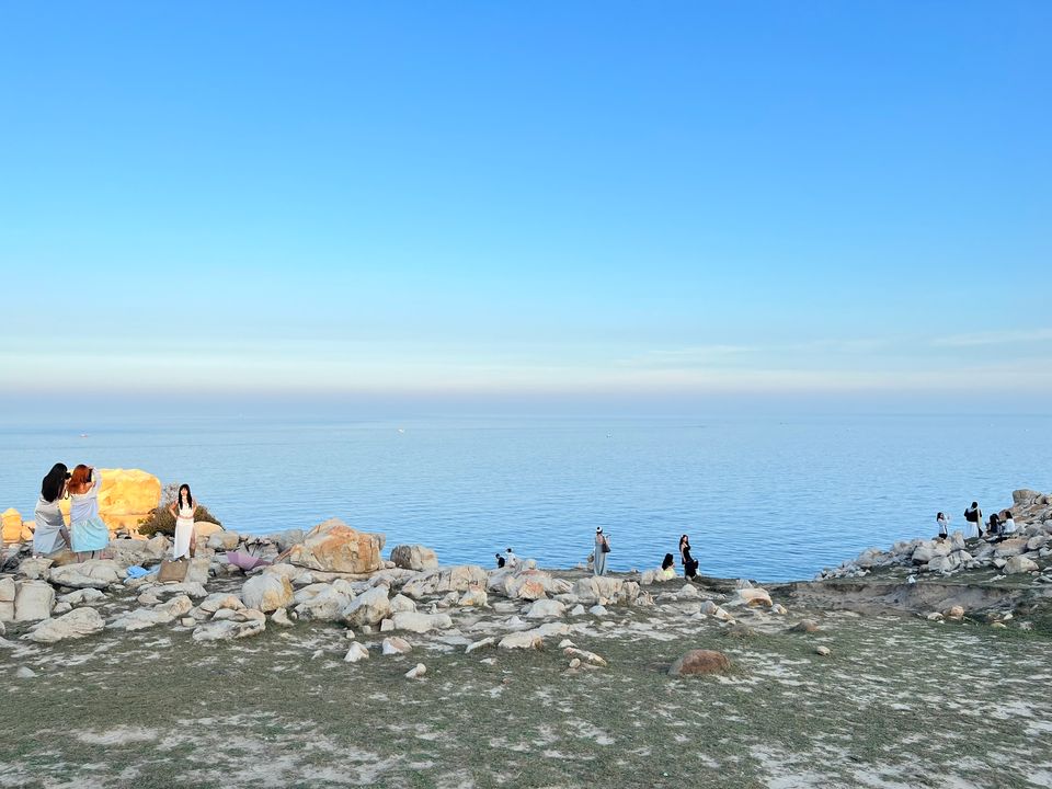 Lúc mình tới, đã có rất nhiều các bạn trẻ đang sống ảo rồi