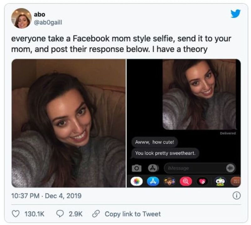 Anyone here still needs to send a selfie for your parents' checking? Source: Ruin My Week