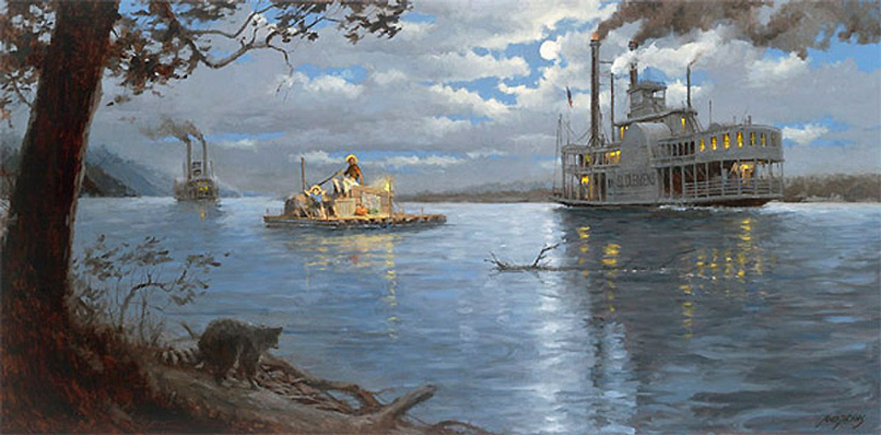Dòng sông Mississippi êm đềm trong Tom Sawyer