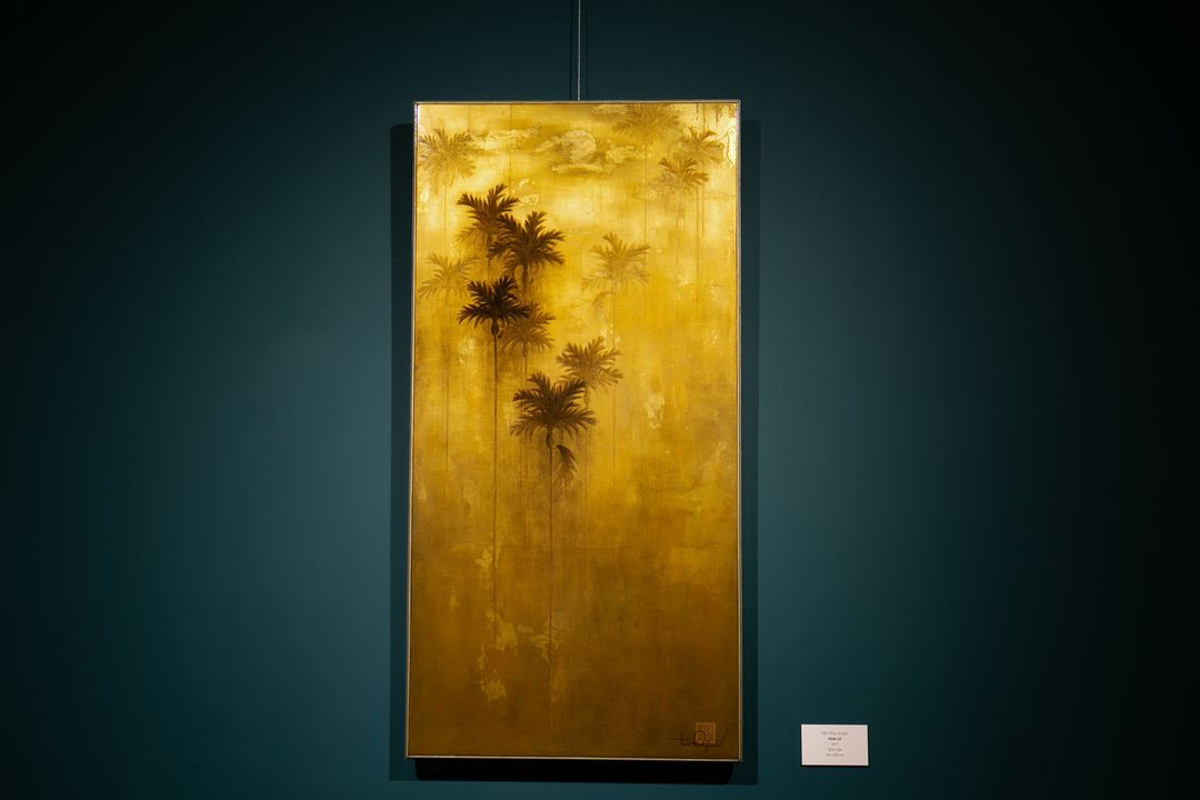 Tác phẩm<i> “Tung cánh” (</i>1978) – BST Phạm Lê.