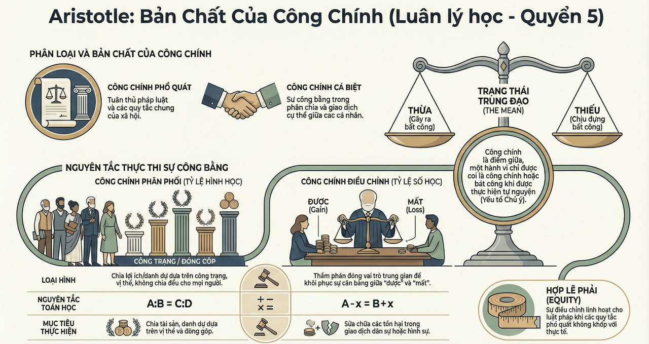 Bản chất của công lý theo Aristotle