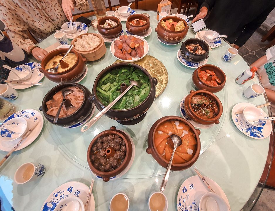 Full set service 13 món hấp phố Tử Đào