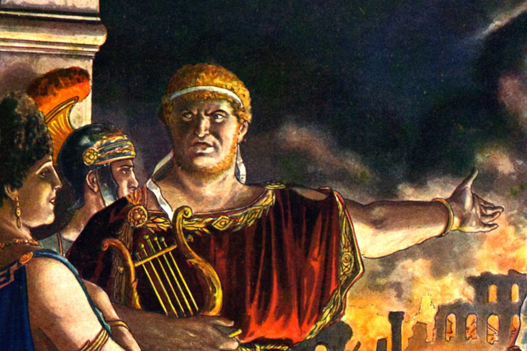 Hoàng Đế Nero - người được gán với vai trò Anti-Christ - quỷ Satan