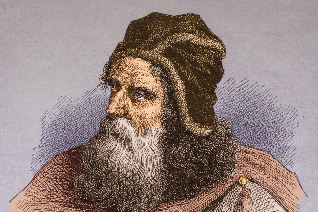 Tranh minh họa Archimedes bởi <a href="https://www.historyextra.com/author/jonnywilkes/">Jonny Wilkes</a>
