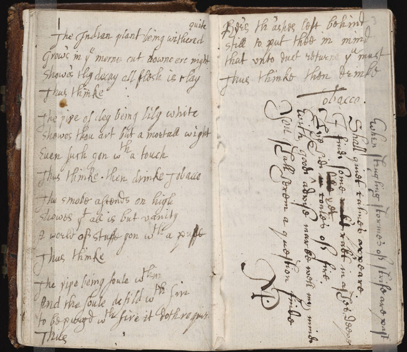 Một cuốn sổ cá nhân (commonplace book) từ thế kỷ 17. Nguồn: https://en.wikipedia.org/wiki/Commonplace_book