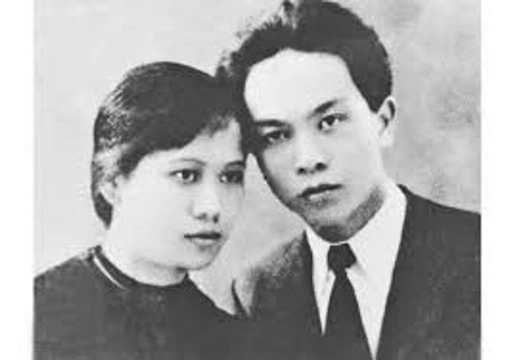 Vợ chồng Võ Nguyên Giáp và Nguyễn Thị Quang Thái