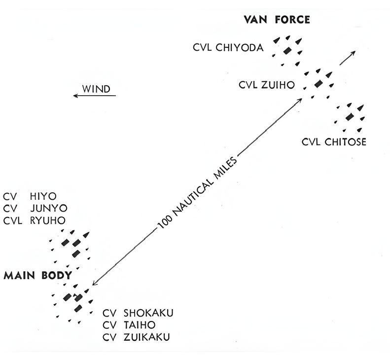 Đội hình của Hạm đội Cơ động Thứ Nhất 