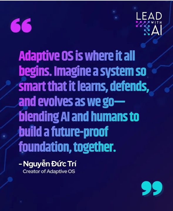 Lead with AI - Adaptive OS là một project trực thuộc hệ sinh thái AIC