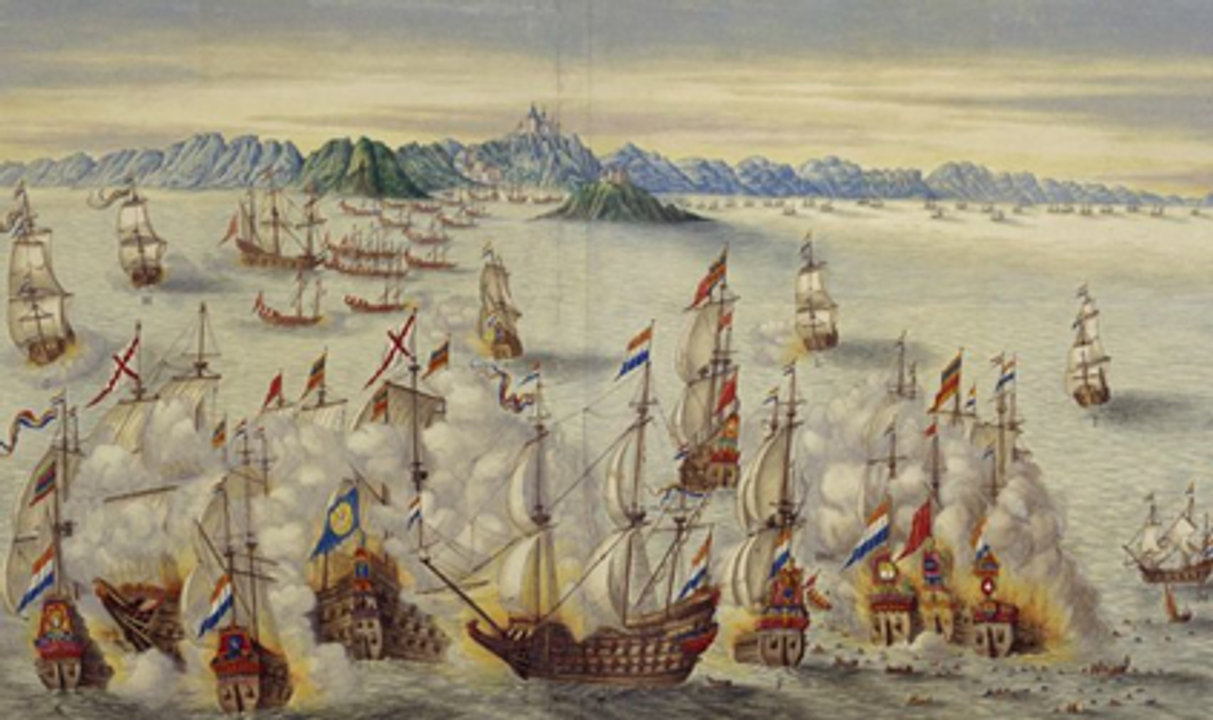 Hải chiến Hà Lan - Bồ Đào Nha ngoài khơi Goa (Ấn Độ).