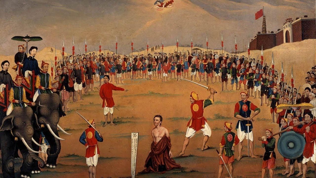 Việc hành hình một nhà truyền giáo Công giáo tại Việt Nam vào thế kỷ XIX