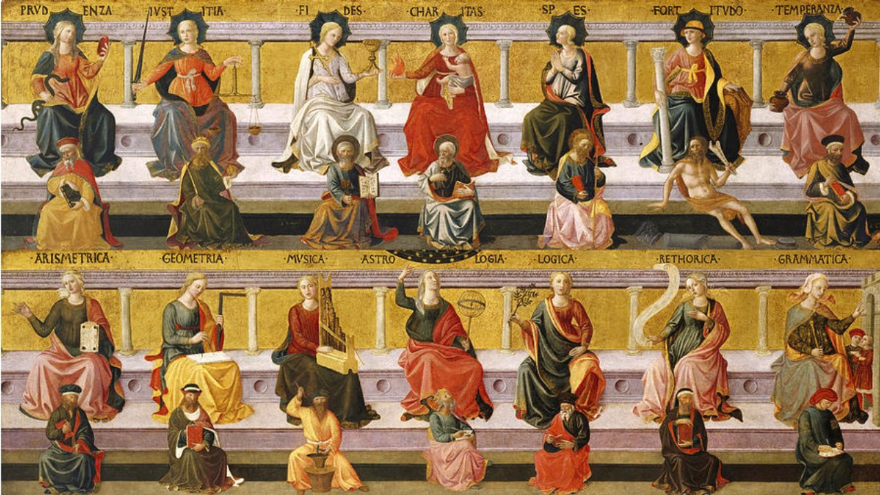 Seven Virtues and Seven Liberal Arts
Nguồn: fineartamerica