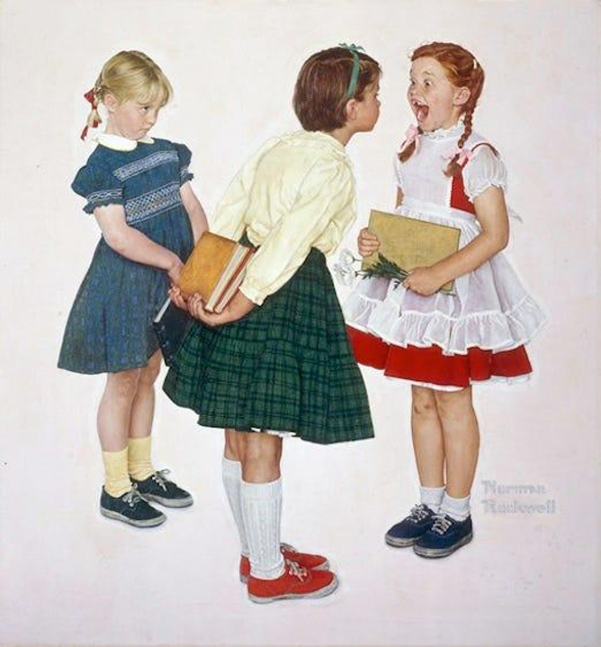 Một tác phẩm của Norman Rockwell