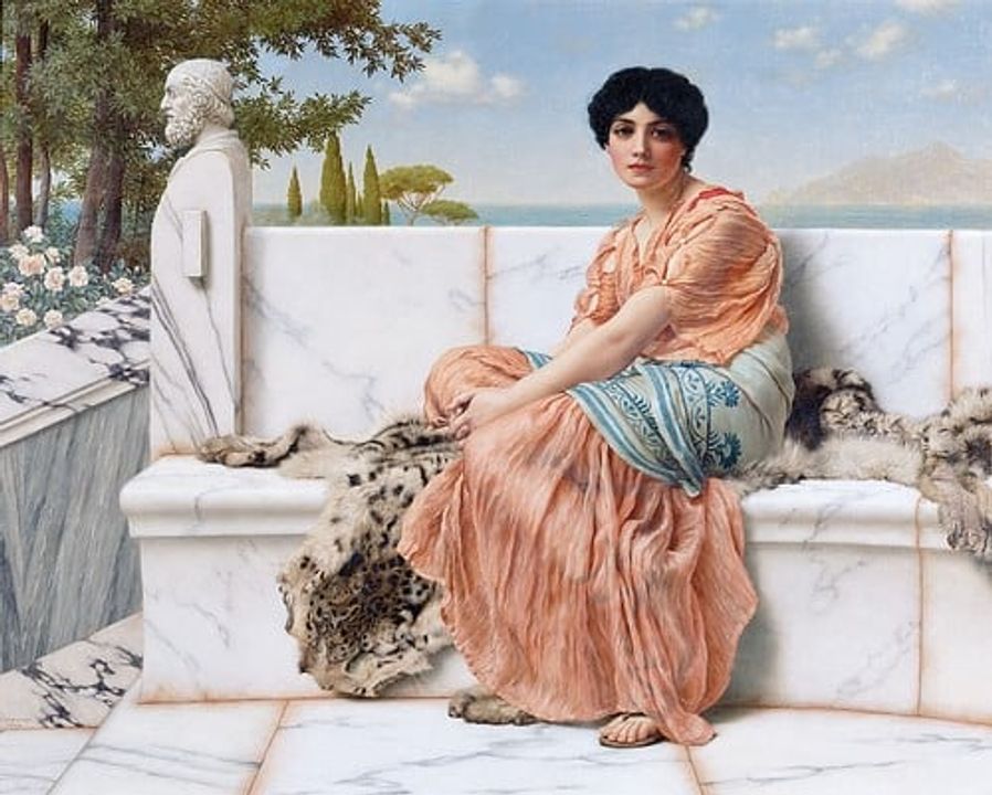 <i>Sappho - Nguồn: www.worldhistory.org</i>