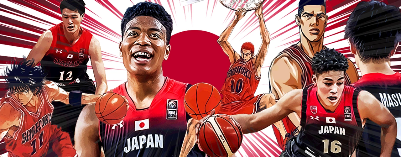 Bóng rổ Nhật Bản thay đổi và vươn lên mạnh mẽ nhờ tác động của Slam Dunk. Ảnh: <i>FIBA.</i>