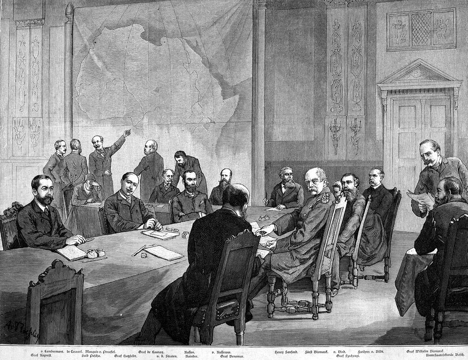 Hội nghị Berlin năm 1884 - Bismarck là người chủ trì hội nghị phân quyền thuộc địa này