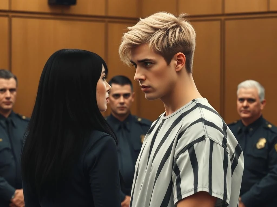 "Wilhelm tranh thủ nhìn vợ, người đang cố xin lên dãy ghế đầu để được gần chồng nhất có thể."