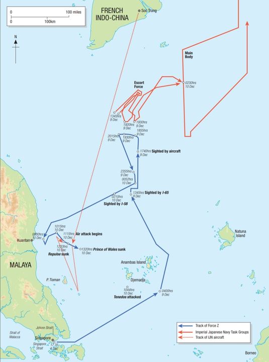 Diễn biến chiến dịch của lực lượng Z