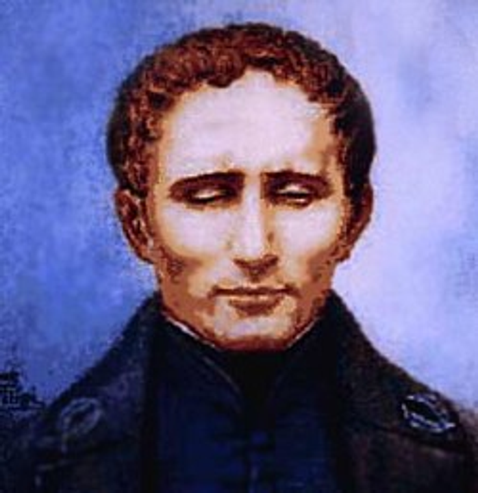 Chân dung của Louis Braille