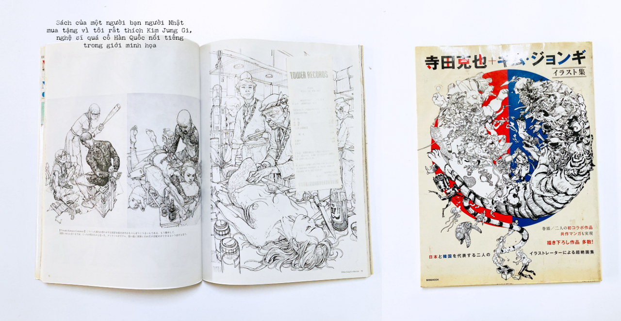 Minh hoạ của Kim Jung Gi và Katsuya Terada