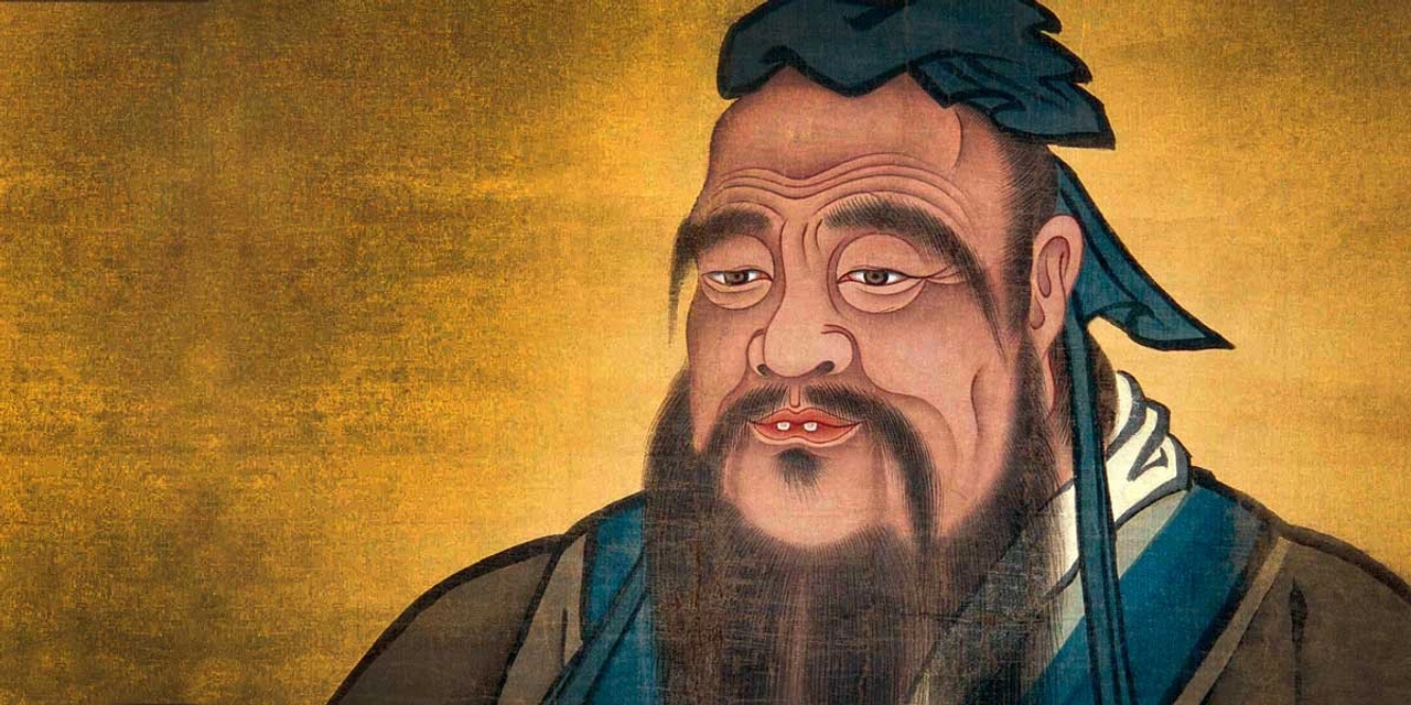 Ảnh vẽ Khổng Tử