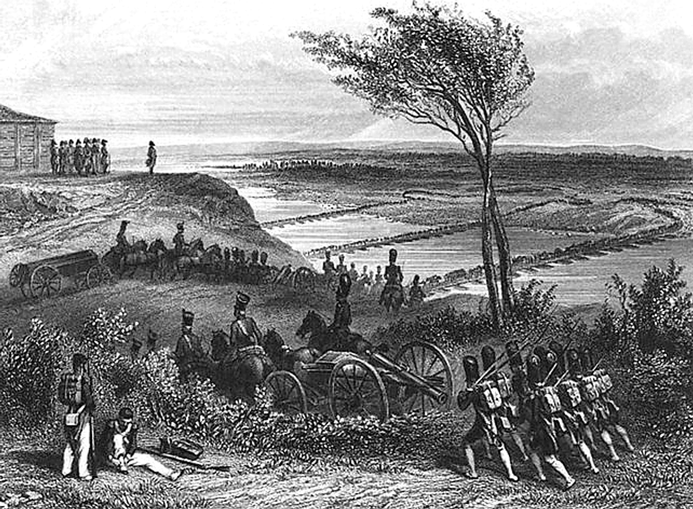 <i>Quân Pháp vượt sông Niemen</i>