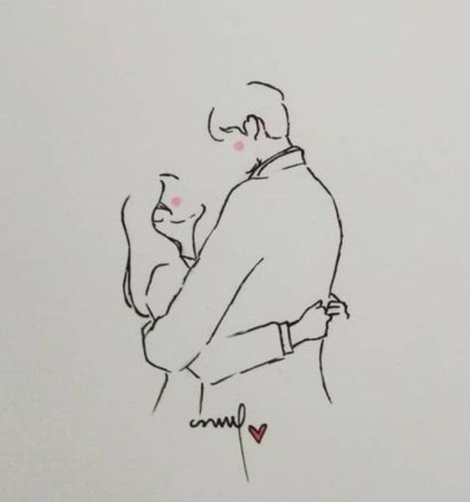 <i>Em thích được anh ôm mỗi ngày (Nguồn hình: Pinterest)</i>