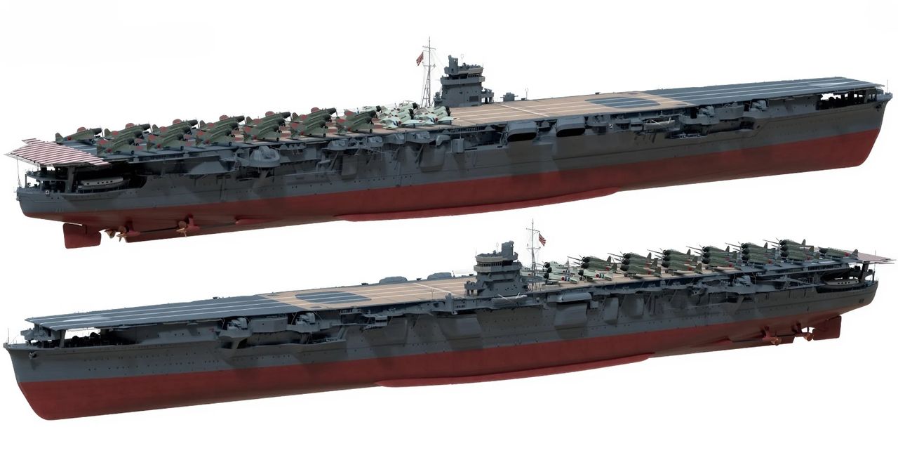 Con tàu trong đợt tấn công thứ nhất vào Trân Châu Cảng.