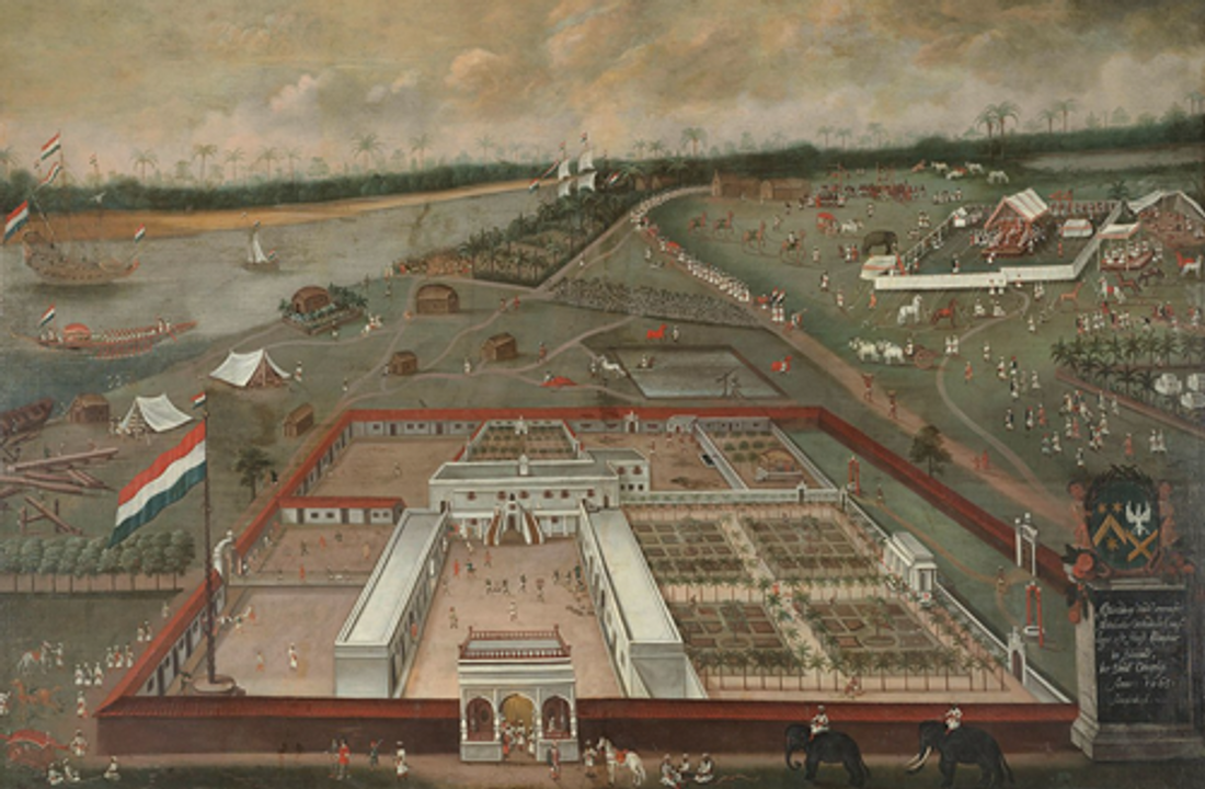 Thương điếm của VOC tại Bengal, Mughal (1665). 