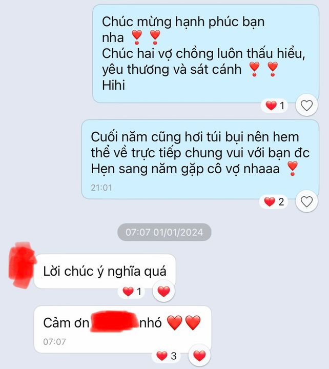 Tin nhắn tôi chúc mừng bạn đồng nghiệp