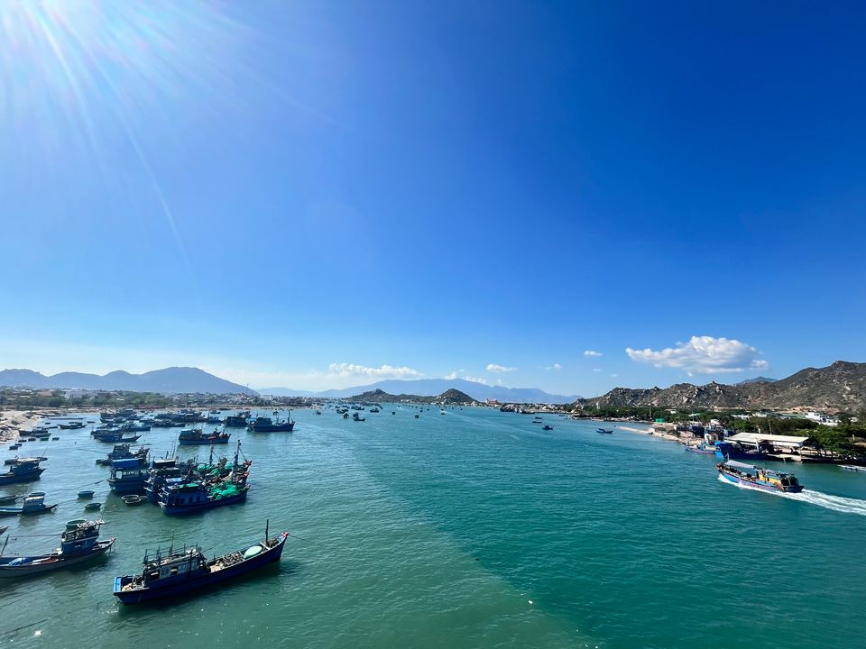 Ảnh chụp hướng về phía Đầm Nại