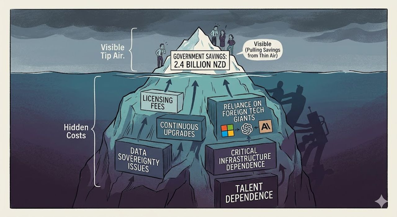 <i>Figure 3: Illustration of hidden costs inspired b</i>
(Note. Image generated by Google, Gemini 3 Flash, 2026)

