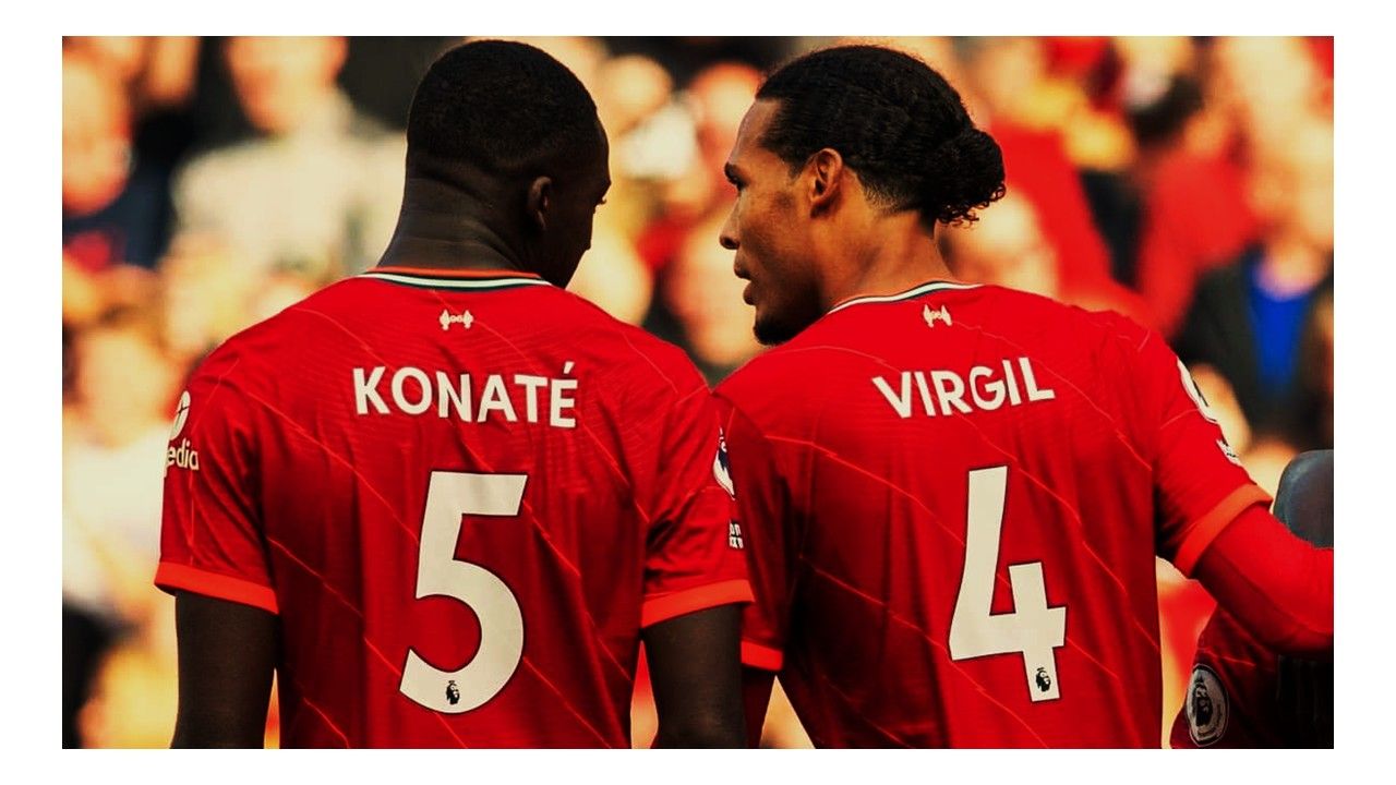 Van Dijk cùng Konate tiếp túc gánh vác hàng thủ