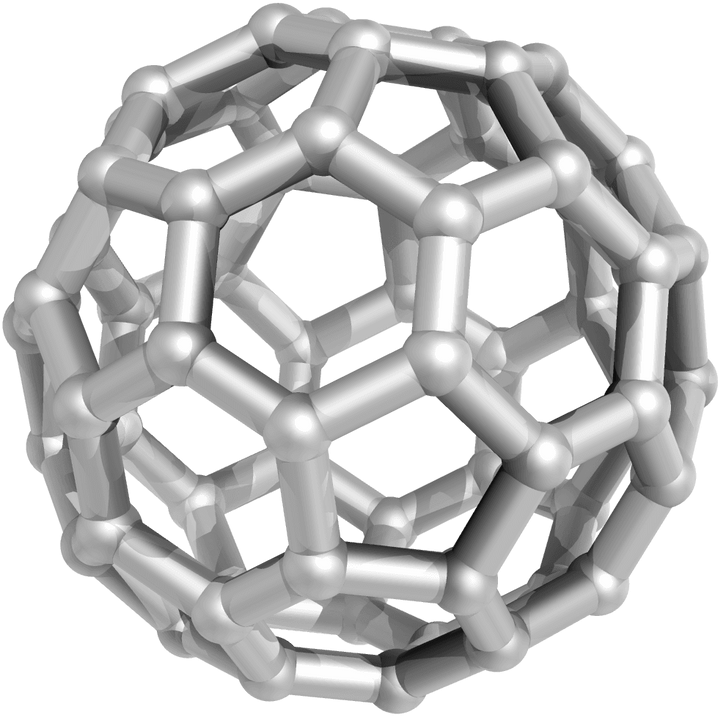 Buckminsterfullerene—Fullerene-C60. Nguồn: https://polimerbio.com