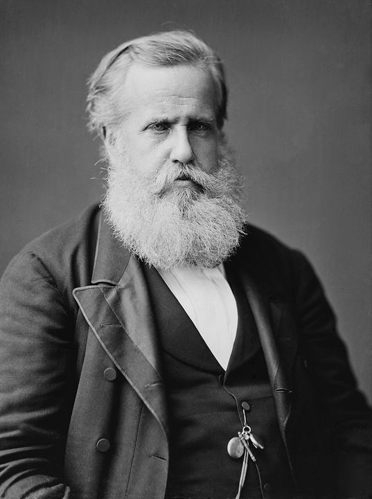 Ảnh chụp hoàng đế Pedro II của Brazil, vào năm 1876.