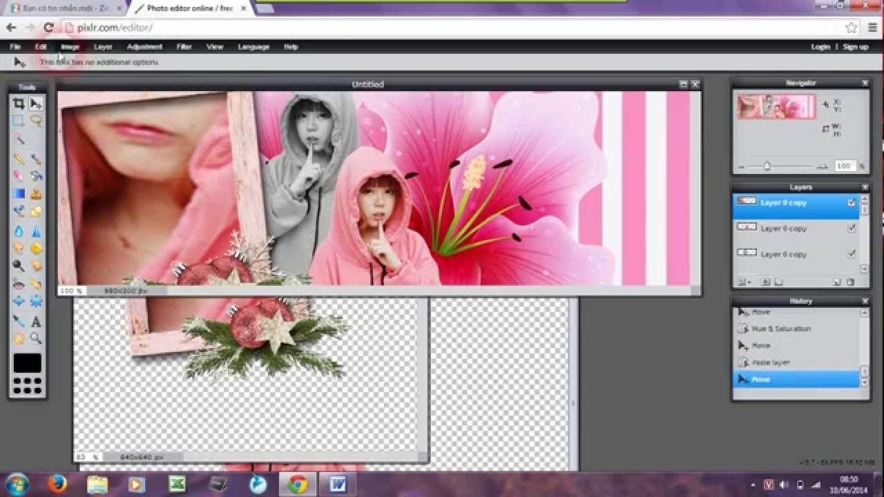 Hình minh họa 1: Hình ảnh được cắt từ video dạy photoshop