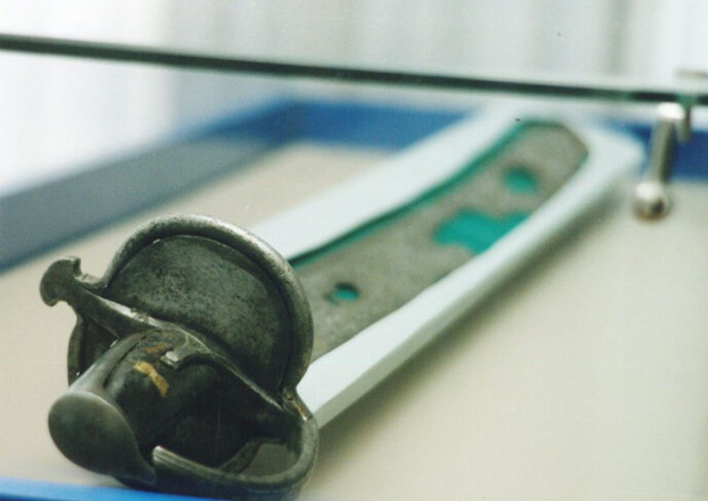 Thanh gươm của Khmelnytsky, hiện là bảo vật quốc gia của Ukraine