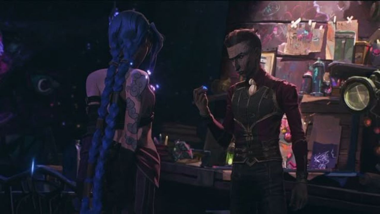 Jinx &amp; Silco (Arcane: League of Legends)