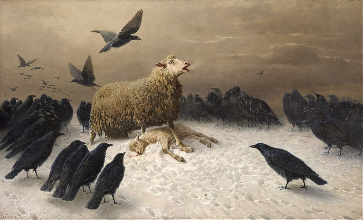 Anguish by August Friedrich Schenck