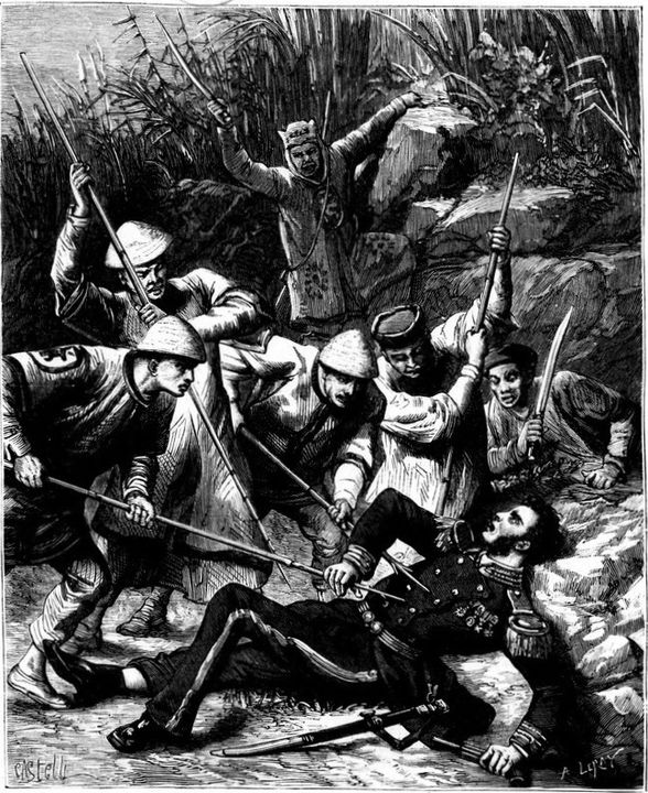 Garnier bị quân Cờ Đen giết