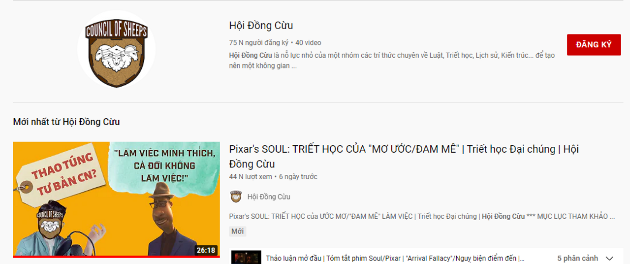 Hội Đồng Cừu mở ra nhiều góc nhìn rất mới