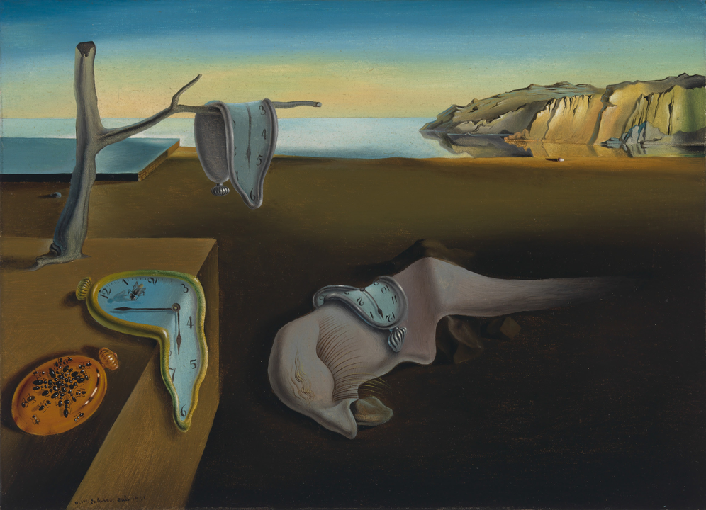 The persistence of memory by Salvador Dali