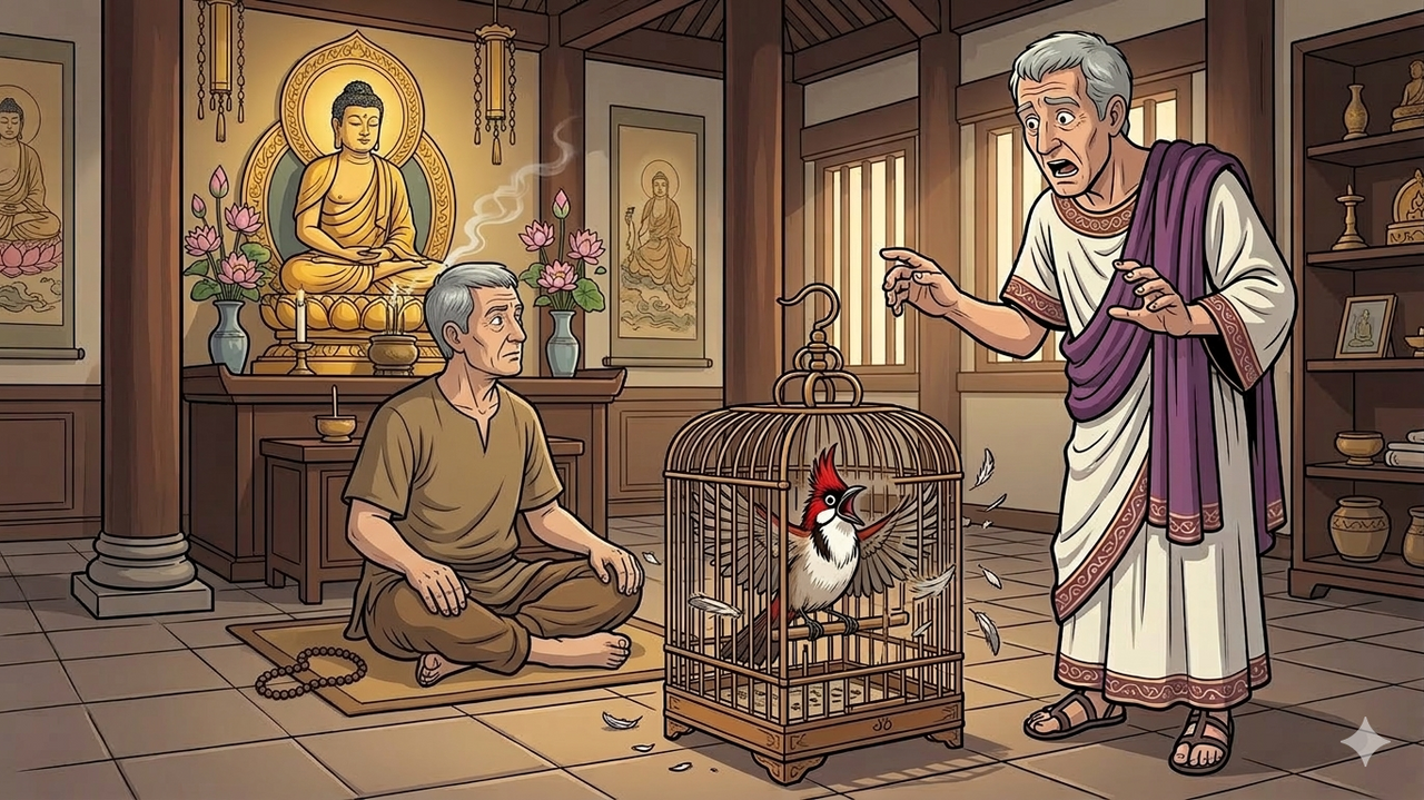 Mua chim phóng sinh là cộng nghiệp