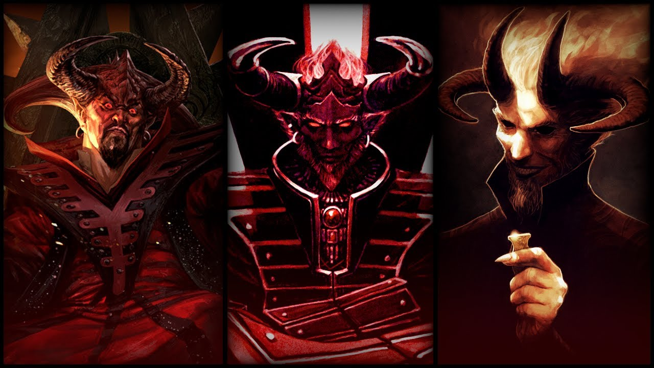 Noone ever see the true face of Asmodeus