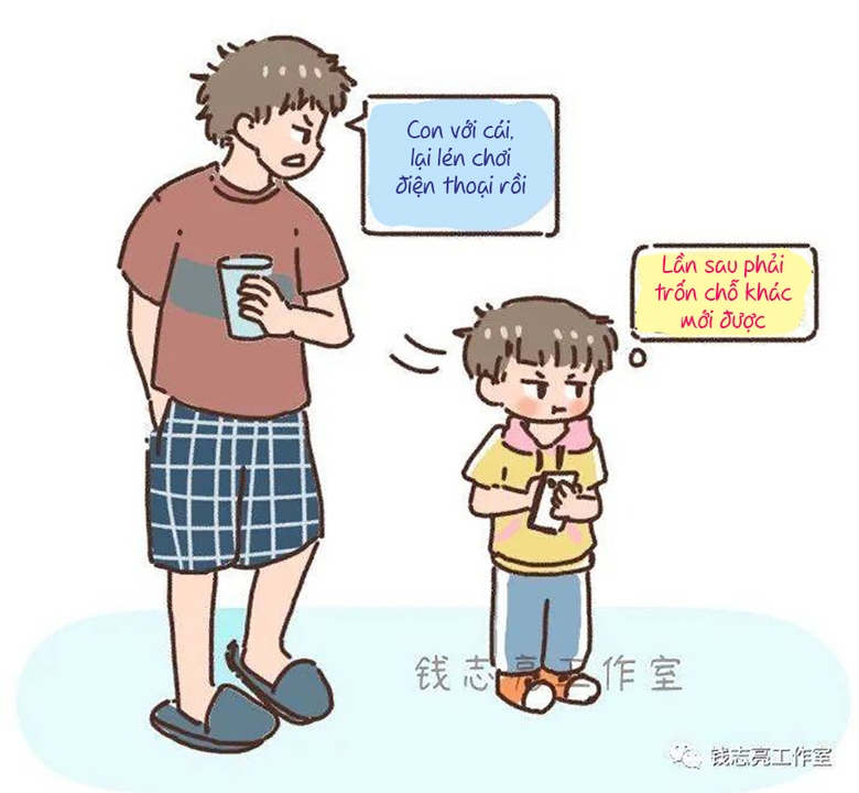 Cha mẹ kiệt sức vì kiểm soát, con cái kiệt sức vì đối phó. Thay vì là tổ ấm, gia đình lại trở thành một "chiến trường" của sự áp đặt và lẩn trốn.