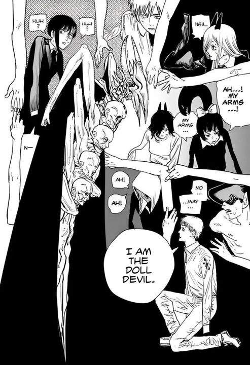 Ta không bao giờ được giải thích sức mạnh của quỷ bóng tối, ta chỉ được thấy một vài kĩ năng nó phô diễn trước dàn nhân vật chính. 