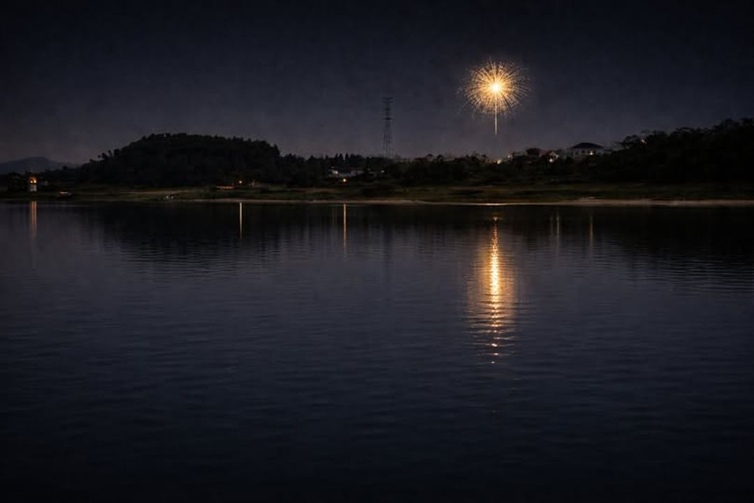 <i>Điện thoại của mình năm nay cũng không chụp được thiếu sáng, đành nhờ bạn ChatGPT tạo giúp bức hình này vậy</i>