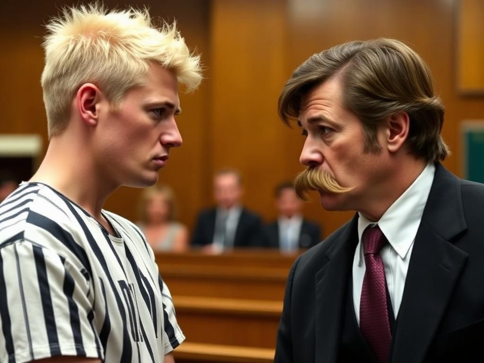 "Nhìn anh đi, tóc vàng, mắt xanh, da sáng. Một chuẩn mực Aryan điển hình đó chứ"